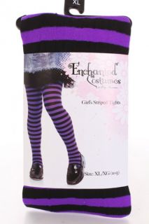Purple Black Striped Tights @ Amiclubwear hosiery online storefashion 