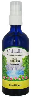 Buy Oshadhi   Professional Aromatherapy Floral Water Organic Bulgarian 