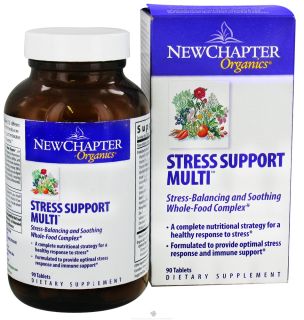 Buy New Chapter   Organics Stress Support Multi   90 Tablets at 