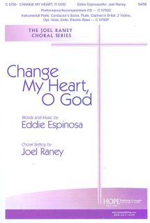 Look inside Change My Heart, O God (with Search Me, O God)   Sheet 