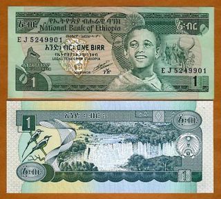 Coins & Paper Money  Paper Money World  Africa  Ethiopia