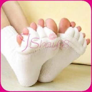 1Pair Massage Toe Socks Foot Blood Circulation Relieving Foot Pain 