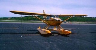 1947 Stinson 108 3 Airplane with Floats, Skis, Wheels. 190HP Lycoming
