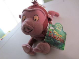 Disneys TARZAN mini beanie toy/plush Baboon (applause)