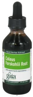 Buy Gaia Herbs   Coleus Forskohlii Root 500 mg.   2 oz. at 