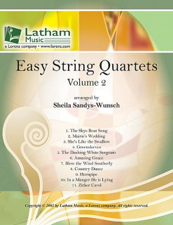Look inside Easy String Quartets   Volume 2   Sheet Music Plus