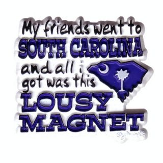Wholesale South Carolina Magnet 2D Lousy (SKU 382666) DollarDays 