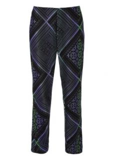 Home Womens Casual Trousers Be Beau Printed Ponte Trousers