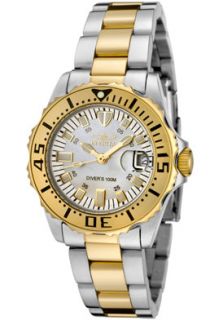 Invicta 6895 Watches,Womens Pro Diver Mother of Pearl Dial Two Tone 