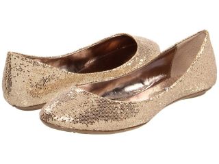STEVE MADDEN Heaven GOLD Metallic Ballet Flats Dress Shoes Womens New 