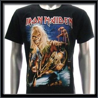   Maiden T shirt Heavy Metal Hard Rock Music The Number Of The Beast