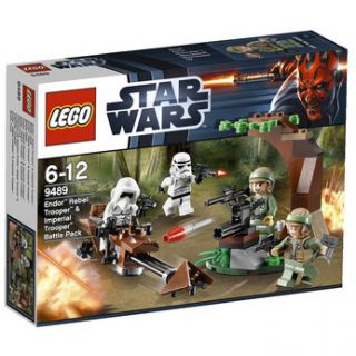 Recreate the battle of Endor from Star Wars Episode VI Return of the 