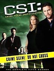 CSI Crime Scene Investigation   The Complete Fifth Season DVD, 2005, 7 