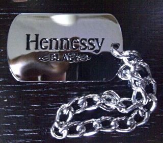 Hennessy Black Dog Tag/ Key chain  Authentic Hennessy gift item