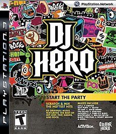 DJ Hero (Sony Playstation 3) *BRAND NEW, FACTORY SEALED**