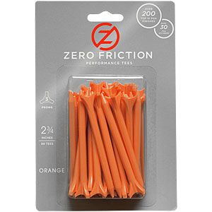 ZERO FRICTION 2 3/4in TEES 40CT BLUE