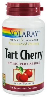 Buy Solaray   Guaranteed Potency Tart Cherry 425 mg.   90 Vegetarian 