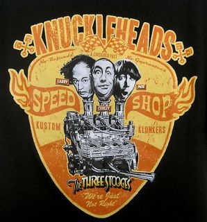 Rick Rietveld Flathead The Three Stooges XLarge Tee Shirt