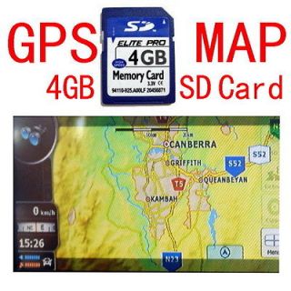 CAR GPS map w/4G SD memory card for USA Canada Mexico maps DVD gps map 