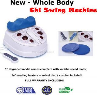   Chi Swing Machine Foot Massager with Infrared Heat Therapy Exercise