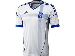 RGRE04 Greece home shirt   brand new Adidas 12 13 jersey
