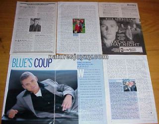 RICKY SCHRODER clippings/ad   NYPD Blue   What We Did That Night