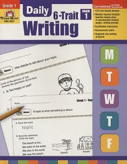 Daily 6 Trait Writing, Grade 1 by Evan Moor 2008, Paperback