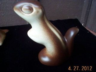 Howard Pierce Chipmunk, Brown and White, 6 inches high.Excellent 