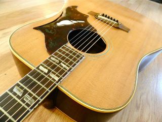   Gibson Dove Vintage Acoustic Dreadnought Guitar w/hc Hummingbird SJ