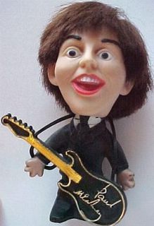 Beatles Paul McCartney Vintage Soft Body Remco Doll with Guitar
