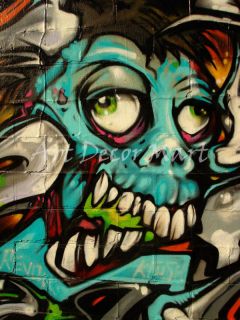 Graffiti Art XXVIII   CANVAS OR PRINT WALL ART