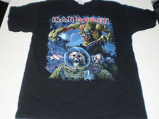 IRON MAIDEN The Final Frontier World Tour T SHIRT new mens large
