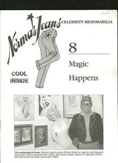 Norma Jeans Celebrity Auction Catalog 8 M Monroe 1994