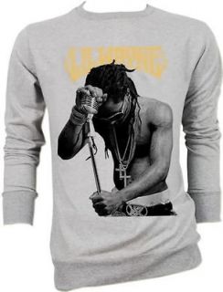   Hip Hop Rapper Young Money Hip Hop Rock Grays Sweater Jumper S,M,L