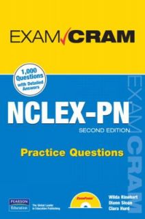 NCLEX PN Practice Questions by Clara Hurd, Wilda Rinehart and Diann 