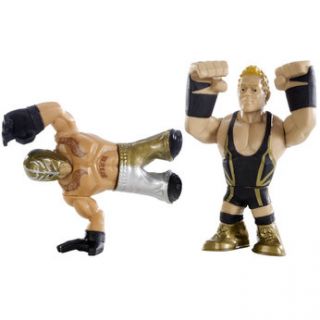 WWE Mini Rumblers   Rey Mysterio & Jack Swagger   Toys R Us   Action 