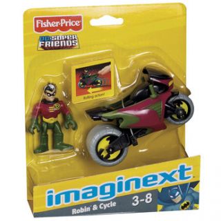 Imaginext Batman Super Friends Robin and Cycle   Toys R Us   Action 