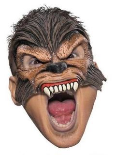 Wolfman Werewolf Halloween Costume Adult Scary Mask