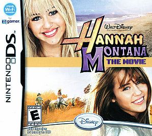 Nintendo DS Hannah Montana The Movie (Game Only) Music 2009 Disney 