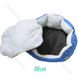 Pet Dog Puppy Cat Soft Fleece Warm Bed House Plush Cozy Nest Mat Pad 5 