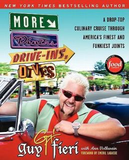 MORE DINERS, DRIVE INS AND DIVES Guy Fieri.NEW cookbook