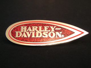 HARLEY DAVIDSON MUSEUM HERITAGE SPRINGER TANK BADGE PIN   NEW
