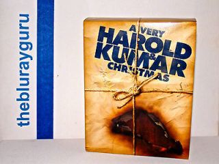 Very Harold & Kumar Christmas WB Shop Limited Edition ( Blu Ray/DVD 