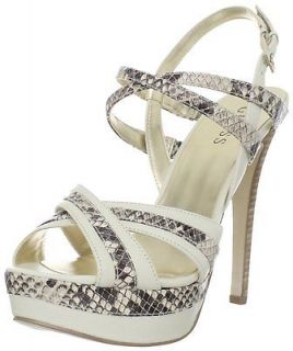 GUESS IBISAN WOMENS HEELS PLATFORM STRAPPY SANDAL SHOES ALL SIZES