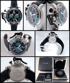 GRAHAM Chronofighter Oversize GMT 2OVGS.B12A.K10B   NEW
