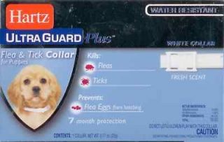 Flea & Tick Collar   dogs & pups  Ultra Guard Plus by Hartz