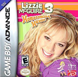 Lizzie McGuire 3 Homecoming Havoc Nintendo Game Boy Advance, 2005 
