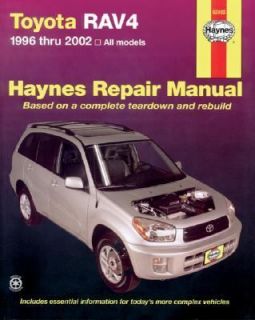 Haynes Toyota RAV4 1996 Thru 2002 by J. H. Haynes and Bob Henderson 