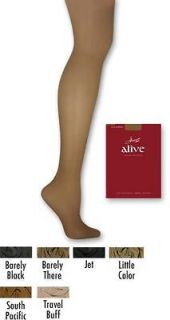 HANES Alive Full Support Sheer to Waist   3 Pairs   00811