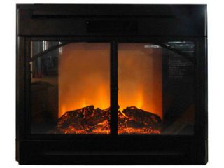   28 Black Electric Firebox Fireplace Insert Room Heater SFL 28R New